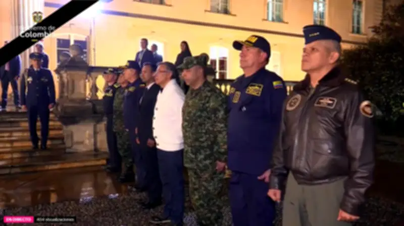 Petro revela deterioro del 55% en capacidades militares tras accidente aéreo