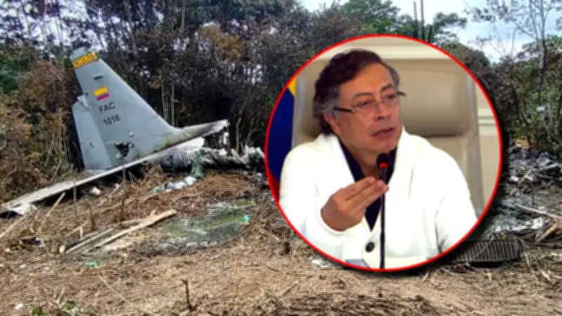 Petro solicitará listado de responsables por mantenimiento del Hércules accidentado en Putumayo