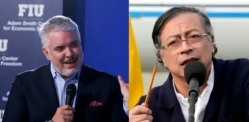 Petro y Duque chocan por debate de Cepeda: acusaciones de cobardía y participación política