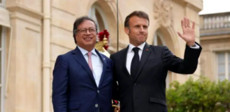 Petro y Macron acuerdan alianza diplomática para buscar alto al fuego en Oriente Medio