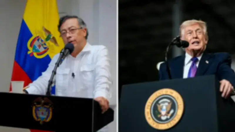Petro y Trump conversan por teléfono sobre narcotráfico y reactivación fronteriza
