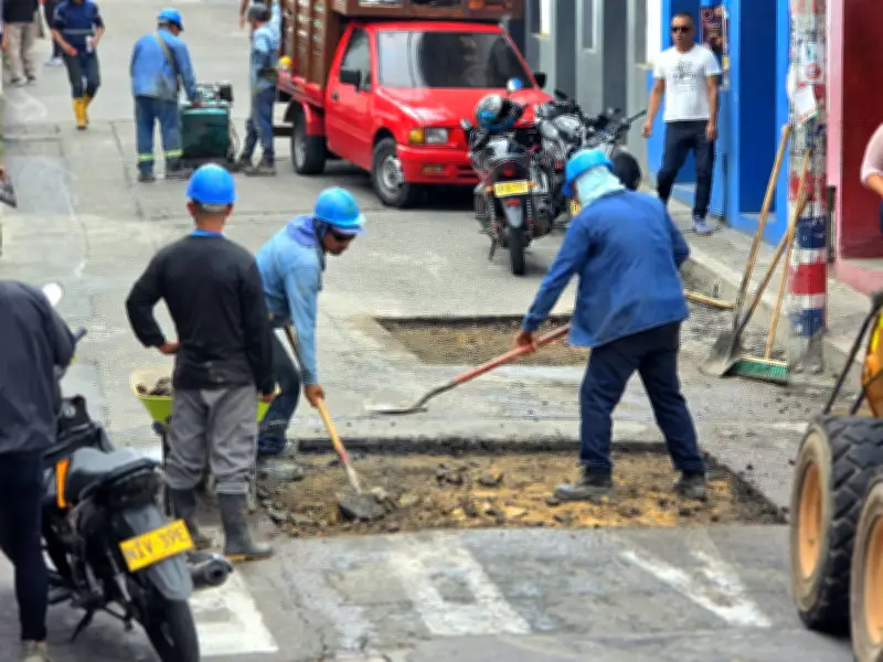 Piedecuesta avanza en reparcheo vial: Alcaldía pide paciencia por cierres parciales