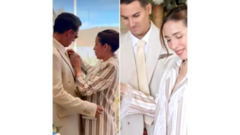 Pipe Bueno y Luisa Fernanda W bautizan a su hijo Domenic en íntima ceremonia familiar