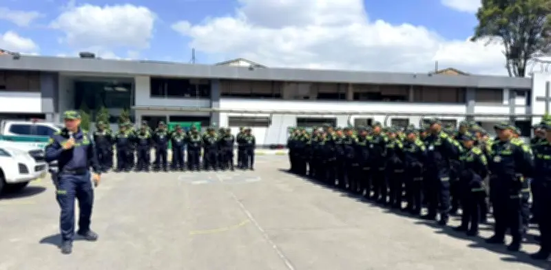Policía de Cundinamarca desplegará tecnología biométrica y 1.356 uniformados para elecciones