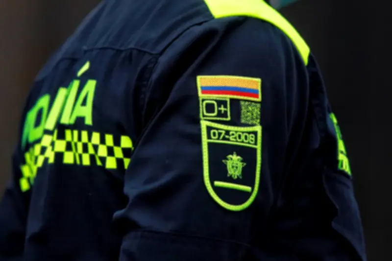 Policía herido al intervenir agresión contra habitante de calle en Bucaramanga