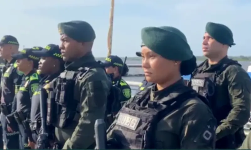 Policía Nacional despliega 1.200 uniformados para Semana Santa en Barranquilla
