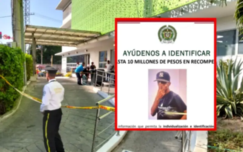 Policía ofrece 10 millones por atacante de misión médica en IPS Virrey Solís