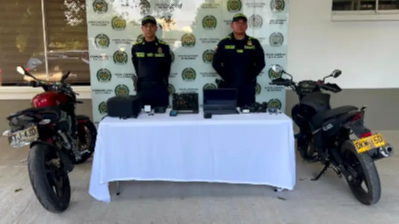 Policía recupera equipos tecnológicos robados en Barrancabermeja tras plan candado