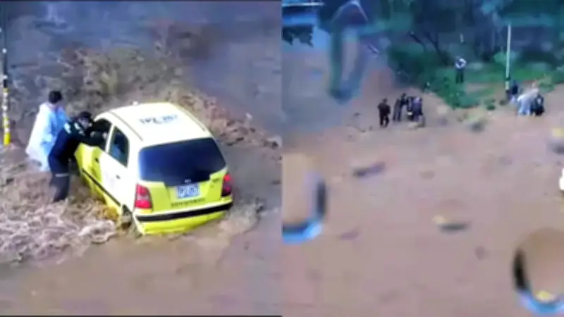 Policías Antioqueños Rescatan Conductores en Inundaciones de Medellín