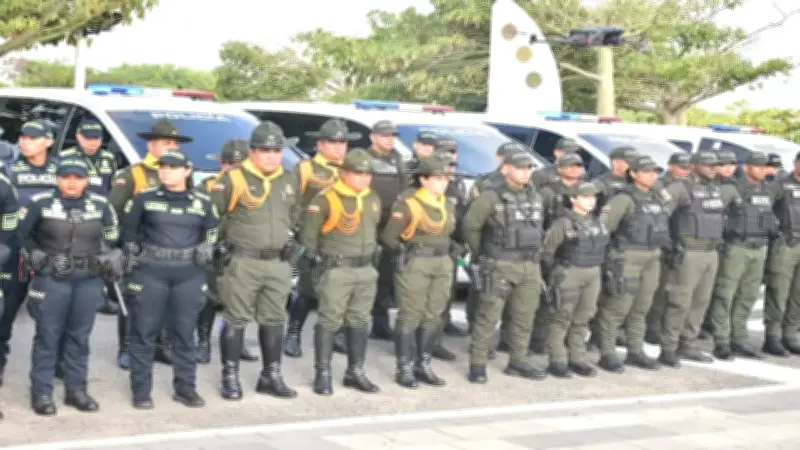 Policías de la Escuela de Vélez reforzarán seguridad electoral en Bucaramanga
