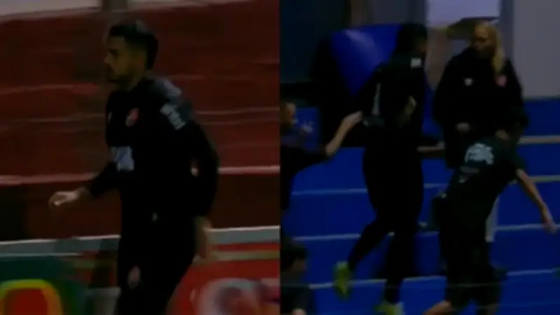 Portero suplente expulsado escala incidente al ingresar a tribuna en partido uruguayo