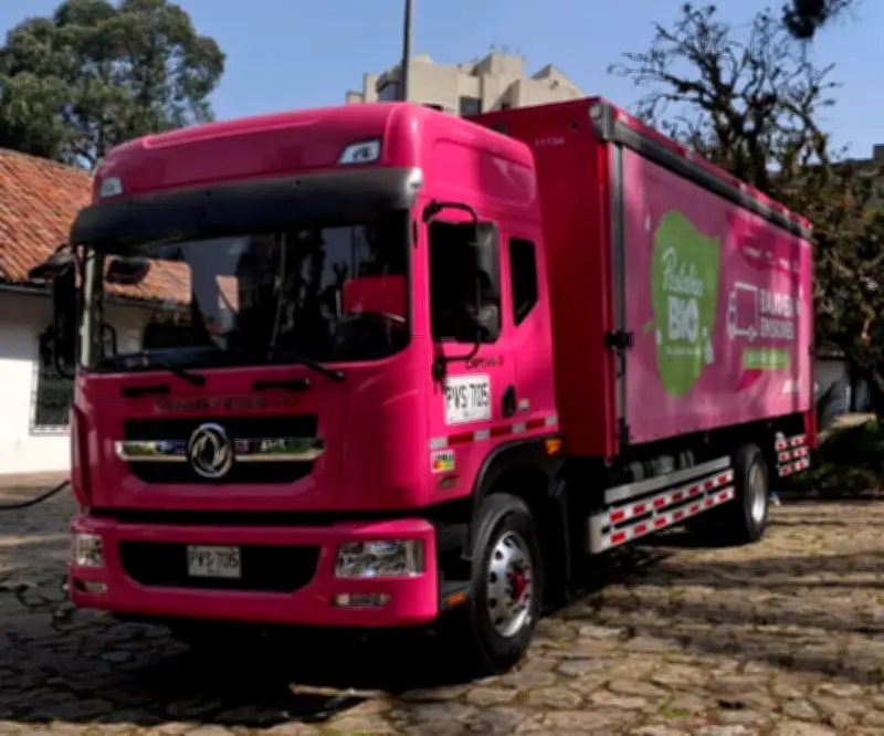 Postobón estrena primer camión de reparto con gas natural en Colombia