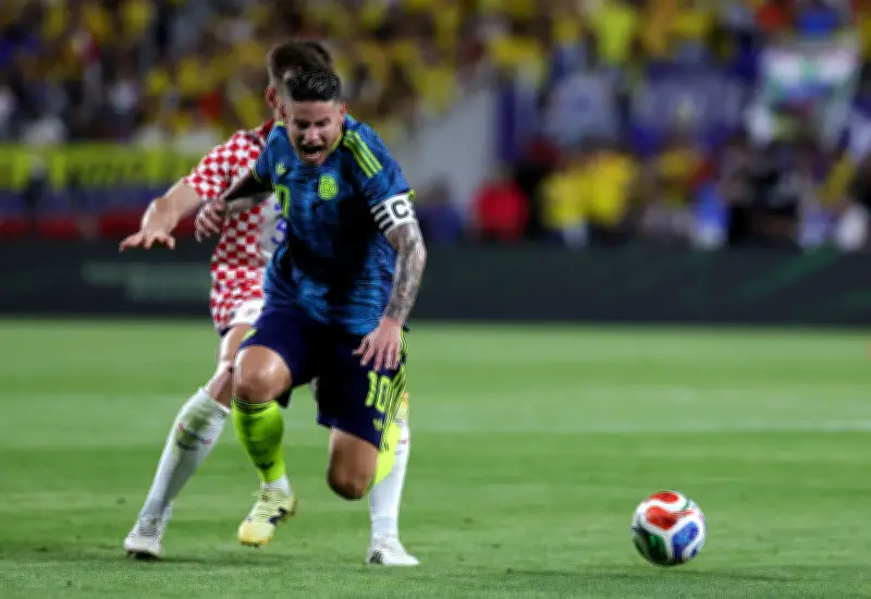 Preocupación por el estado físico de James Rodríguez previo al Mundial 2026