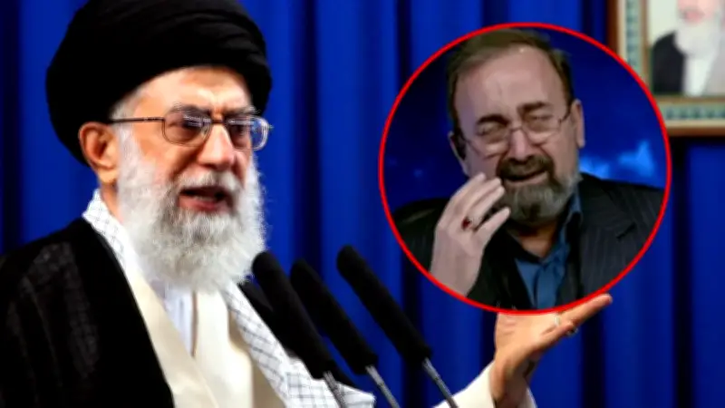 Presentador iraní llora en vivo al anunciar la muerte del ayatolá Jamenei