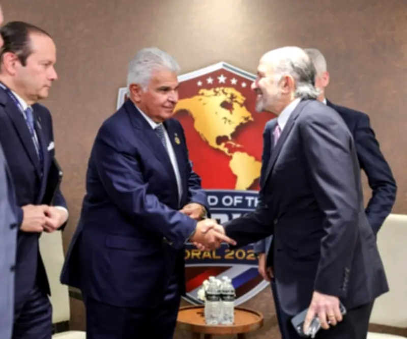 Presidente Mulino de Panamá se reúne con secretarios de EE.UU. en cumbre de seguridad