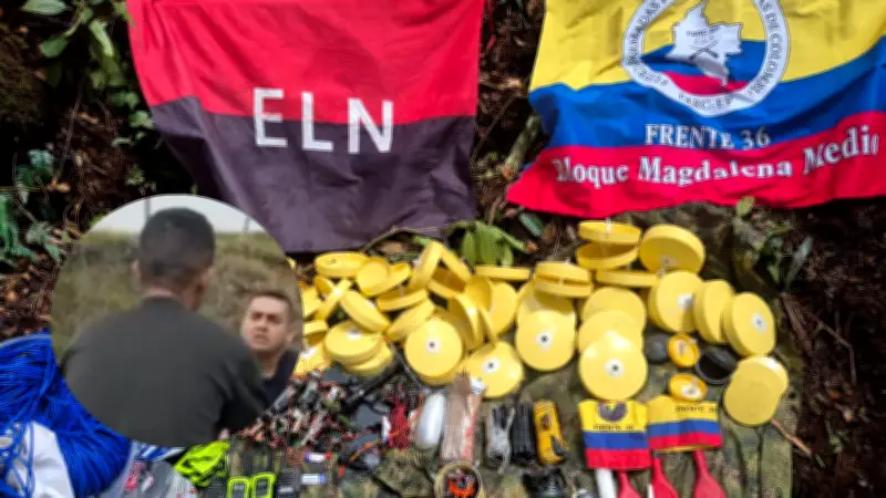 Presunto explosivista del ELN se entrega al Ejército en zona rural de Antioquia