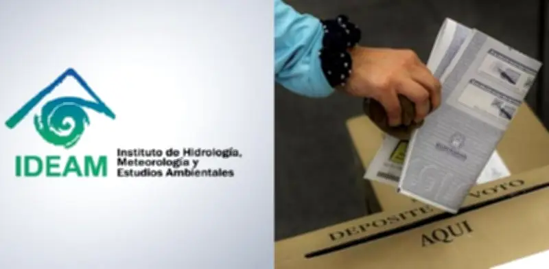 Pronóstico del Ideam para elecciones 2026: lluvias afectarán votaciones en varias regiones