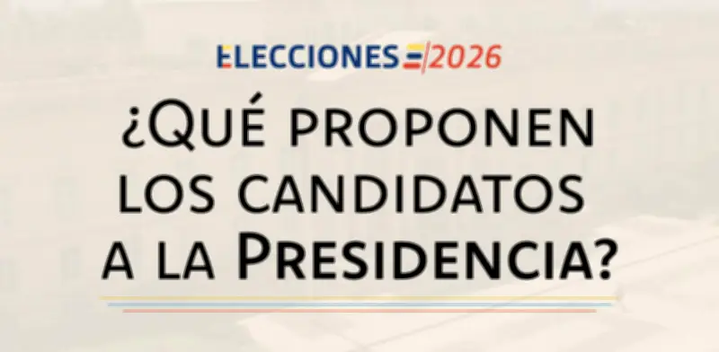 Propuestas de los precandidatos presidenciales 2026 en siete temas clave
