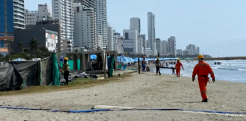 Protección costera en Cartagena supera el 86% de avance contra el cambio climático