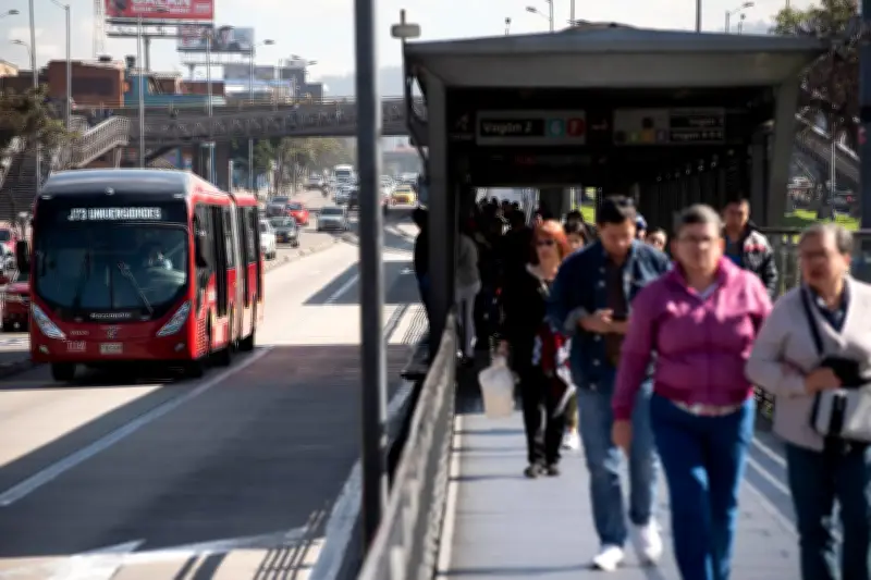 Protestas en la Caracas con 72 en Bogotá afectan movilidad: comerciantes hacen llamado a Galán