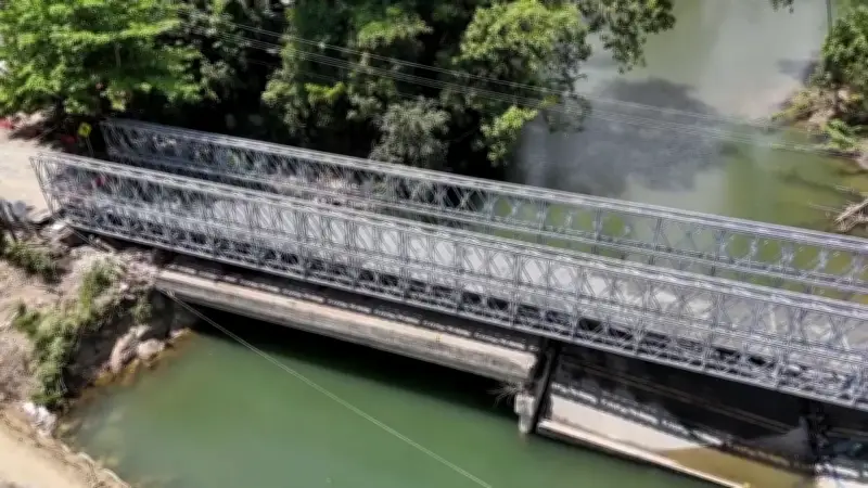 Puente militar restablece conexión vital entre Magdalena y La Guajira en la Troncal del Caribe