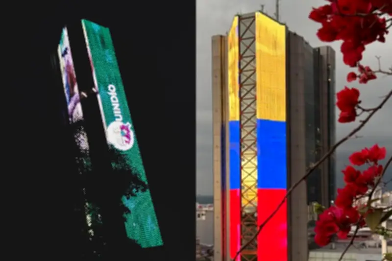 Quindío inaugura pantallas LED gigantes en Armenia como ícono turístico y cultural