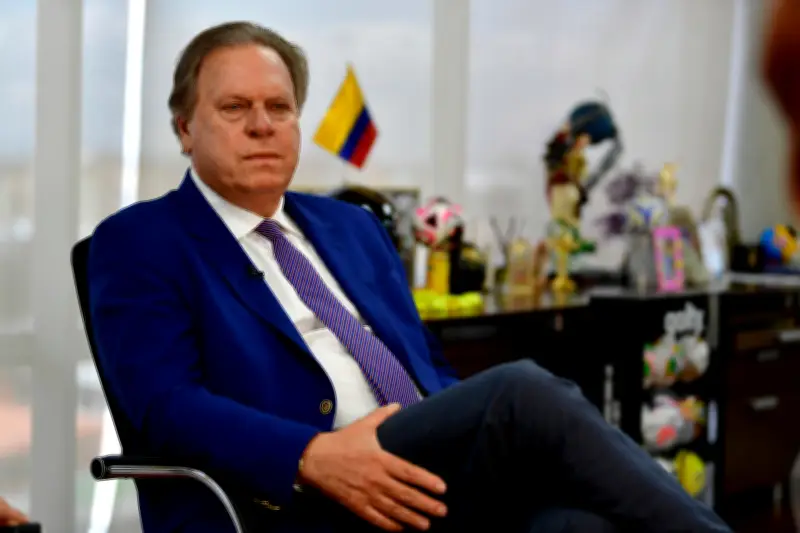 Ramón Jesurun ratificado como presidente de la Federación Colombiana de Fútbol en asamblea de la Dimayor