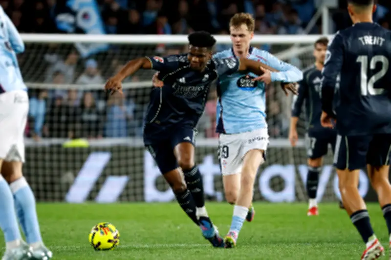 Real Madrid logra ajustada victoria 2-1 ante Celta de Vigo en intenso partido de LaLiga
