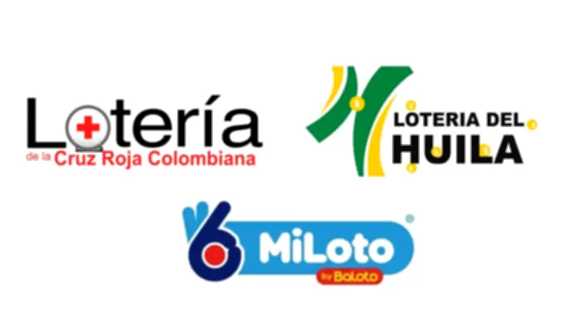Resultados oficiales de las loterías de la Cruz Roja, Huila y Miloto del martes 10 de marzo de 2026