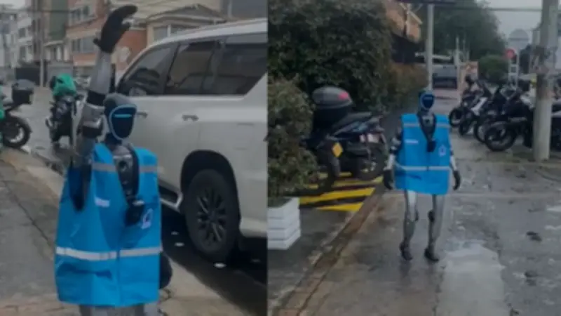 Robots humanoides patrullan Bogotá: así transforman la seguridad urbana