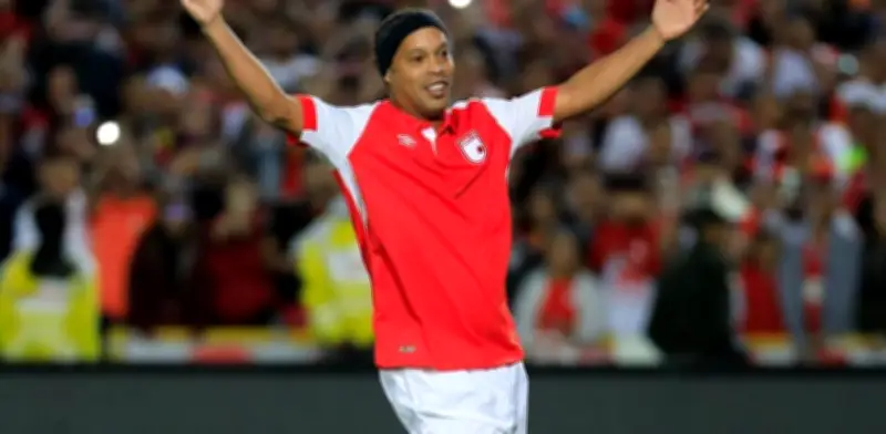 Ronaldinho Gaúcho regresa a Bogotá para partido de creadores de contenido en El Campín