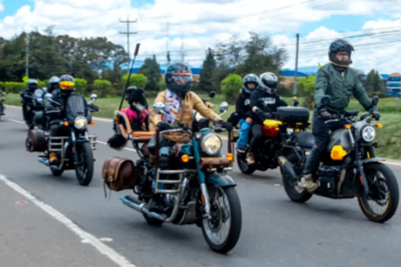 Royal Enfield celebra semana de actividades para motociclistas en Bogotá