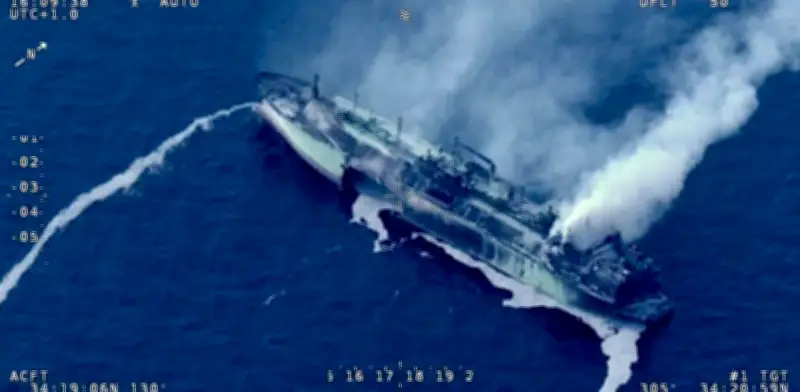 Rusia amenaza con responder a ataque ucraniano contra buque gasero en el Mediterráneo