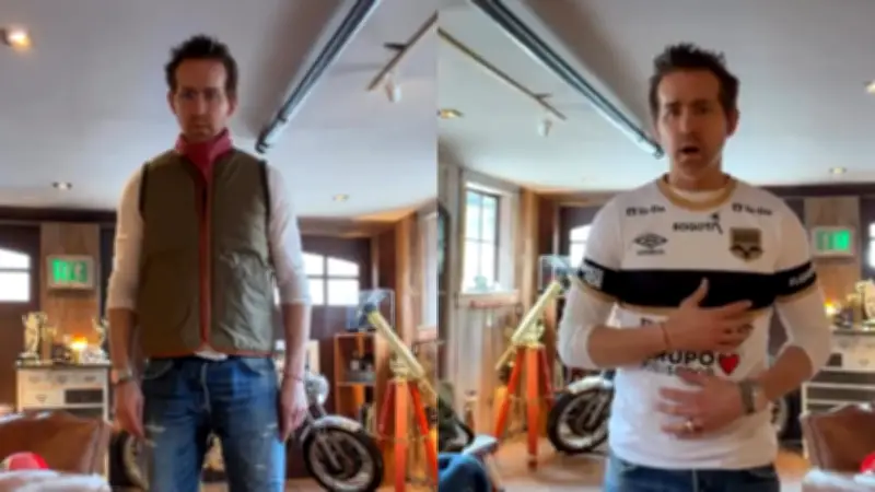 Ryan Reynolds confirmó su visita a Bogotá para ver al Internacional en acción