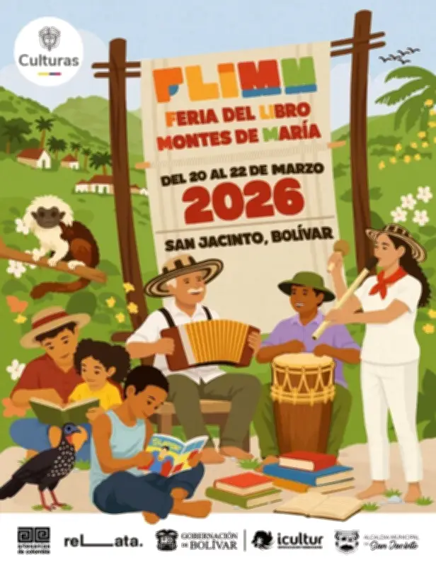 San Jacinto, Bolívar, alista la primera Feria del Libro de los Montes de María