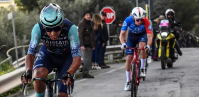 Santiago Buitrago brilla en la sexta etapa de la Tirreno-Adriático con destacada actuación