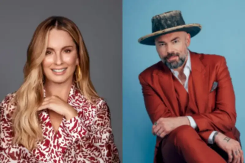 Santiago Cruz 'desenmascara' a Claudia Bahamón en broma viral que confundió a seguidores