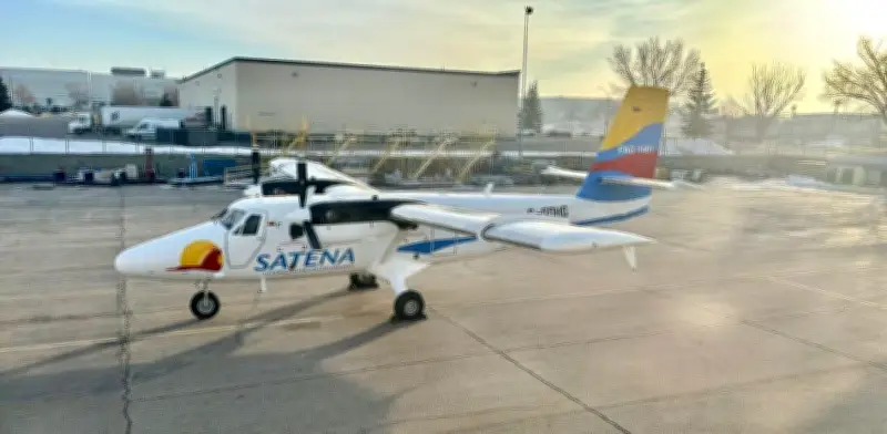 Satena fortalece conectividad con dos nuevos aviones Twin Otter para regiones apartadas