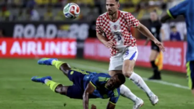 Selección Colombia cae 1-2 ante Croacia en amistoso con errores defensivos