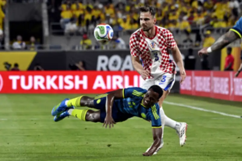 Selección Colombia cae ante Croacia en amistoso por errores defensivos y falta de definición