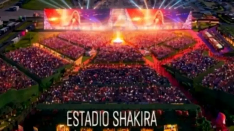 Shakira transforma Madrid con estadio temporal y parque Macondo en cierre de gira