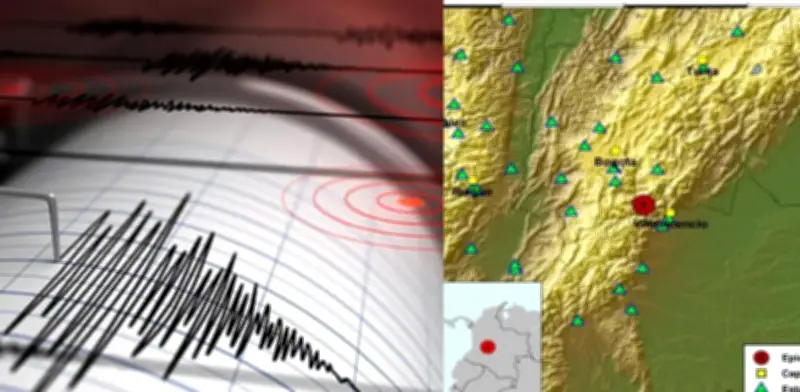 Sismo de magnitud 2.5 sacude Quetame, Cundinamarca en la madrugada del 14 de marzo