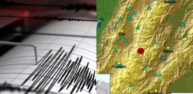 Sismo de magnitud 4.0 sacude Colombia este 3 de marzo: epicentro y profundidad reportados
