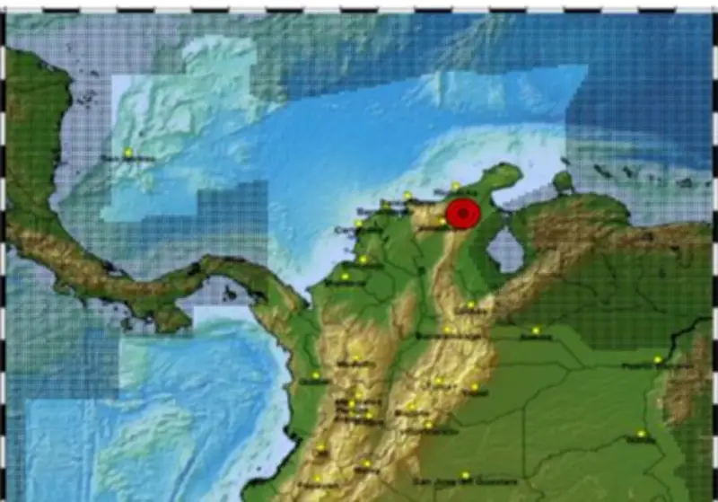 Sismo de magnitud 4.0 sacude Villanueva en La Guajira este miércoles por la tarde