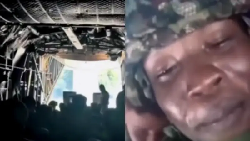 Soldado grabó video dentro del avión Hércules minutos antes del fatal accidente
