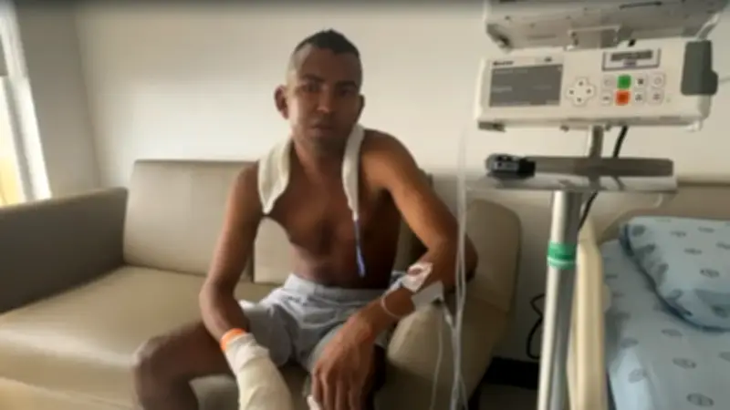 Soldado relata dolorosa pérdida de su 'lanza' en accidente aéreo de Putumayo