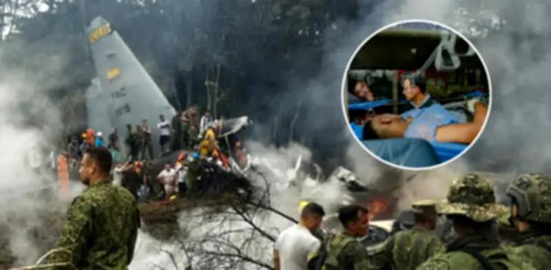 Soldado sobreviviente del accidente del Hércules C-130 relata caos dentro de la aeronave: 'Me pisoteaban'