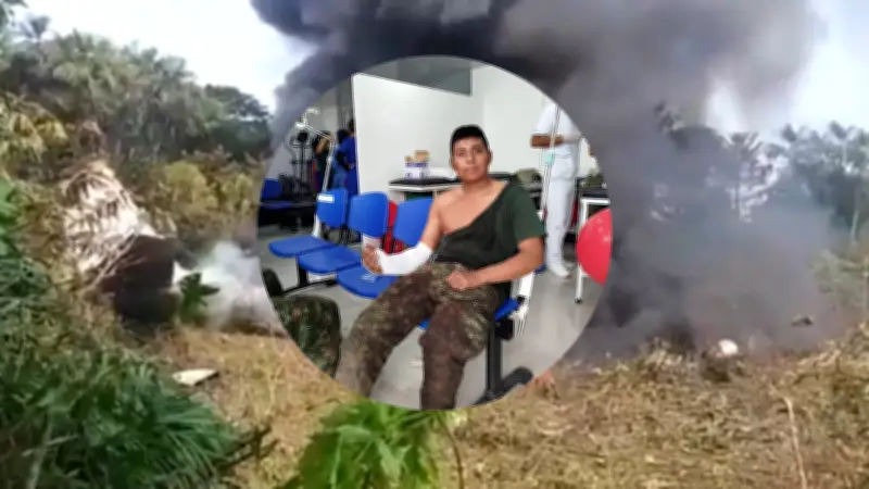 Soldado sobreviviente relata milagroso escape de tragedia aérea en Putumayo