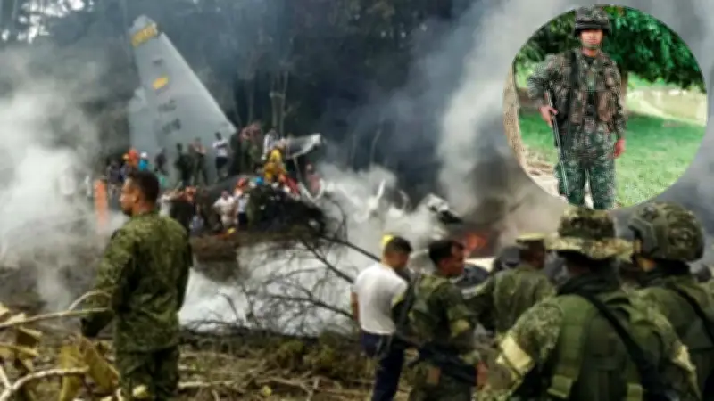 Soldado sobreviviente relata pánico en avión militar que se estrelló en Putumayo