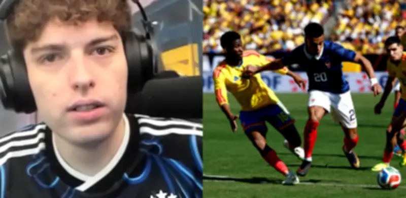 Streamer argentino Davoo Xeneize genera polémica al calificar a Colombia como 'selección chica'